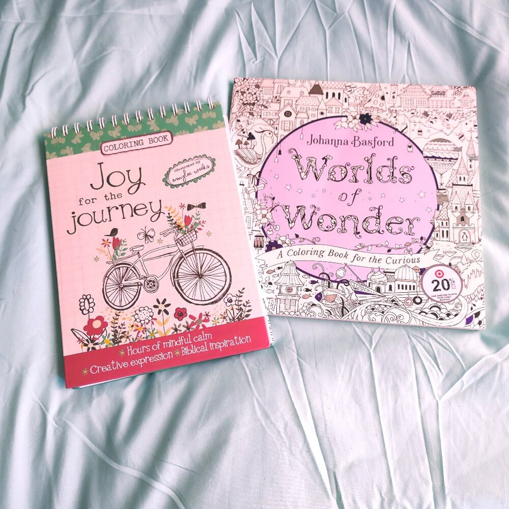 Faith based Coloring Books, Pre-Owned.